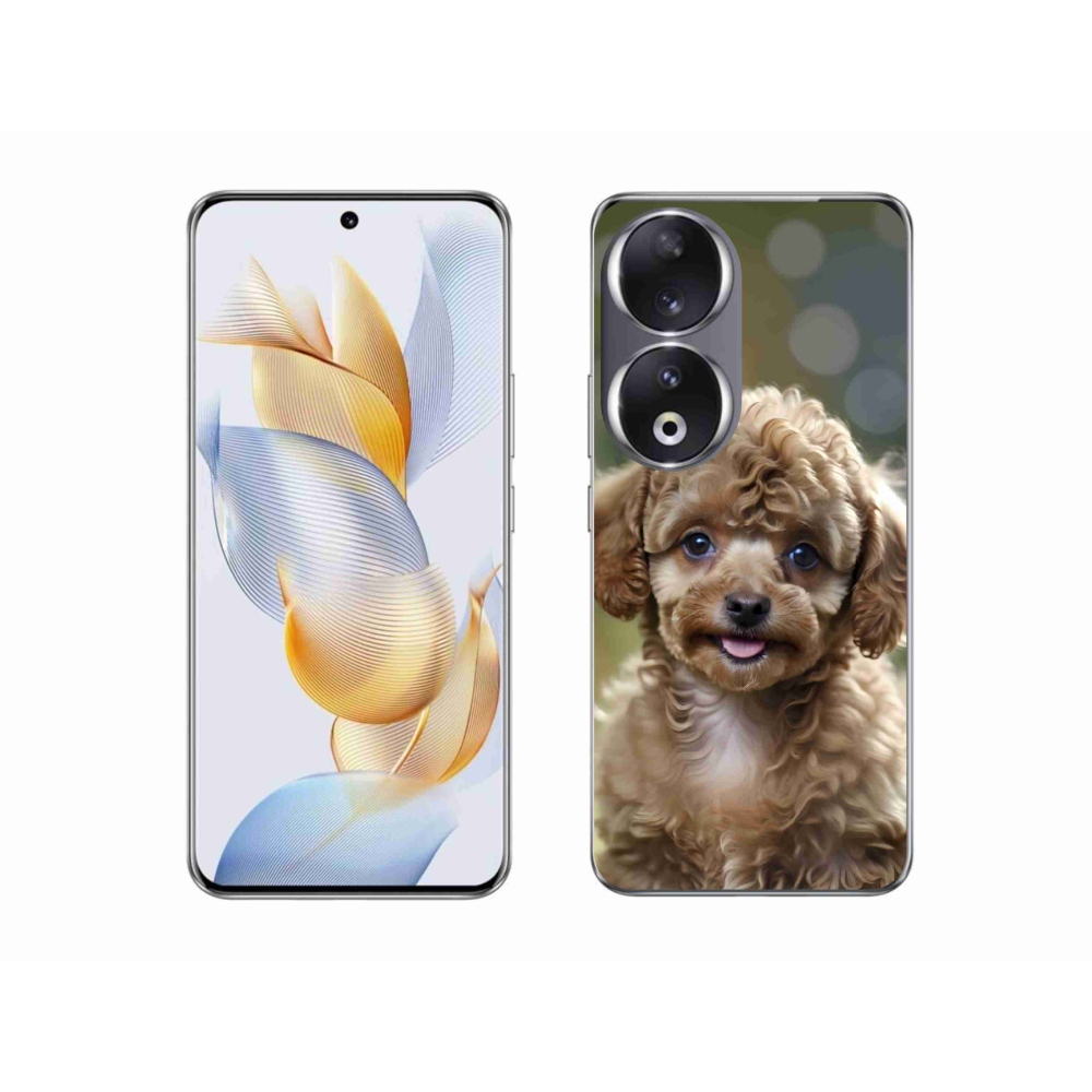 mmCase gél tok az Honor 90-hez – aranyos pudli