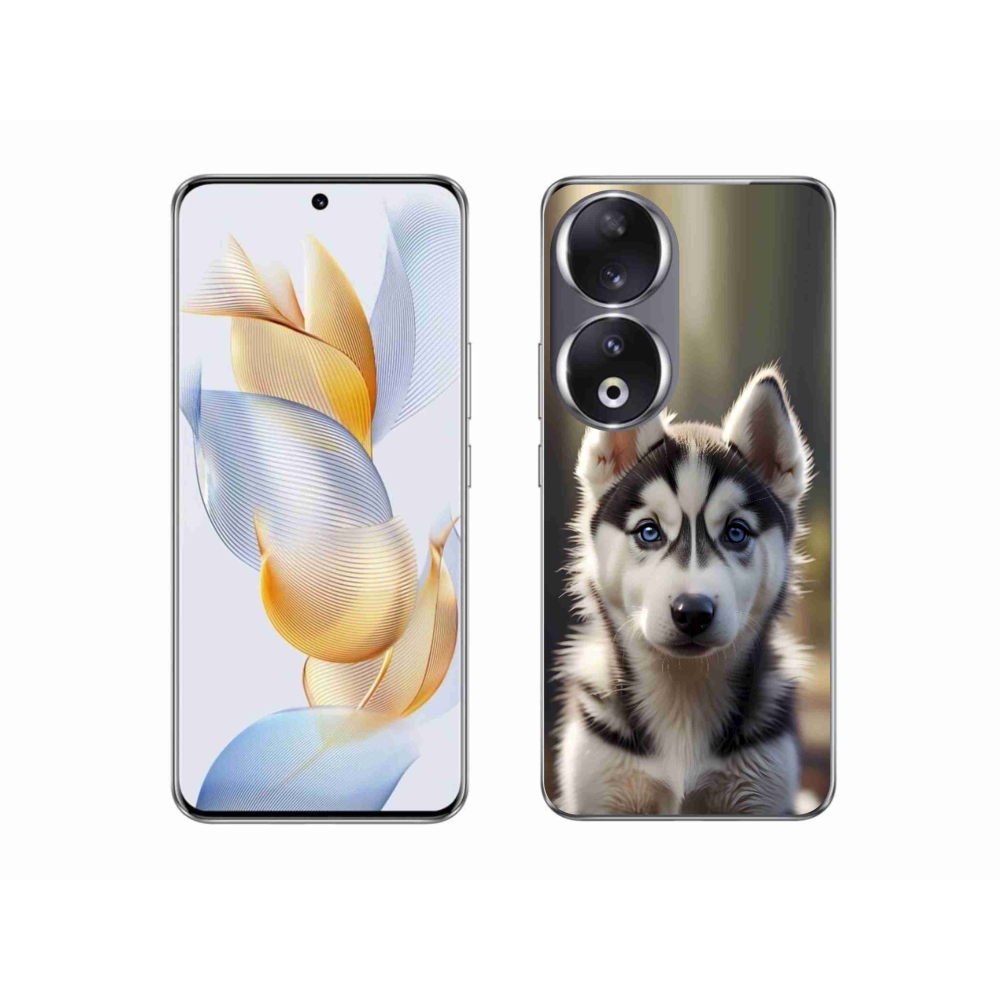 mmCase gél tok az Honor 90-hez – aranyos szibériai husky