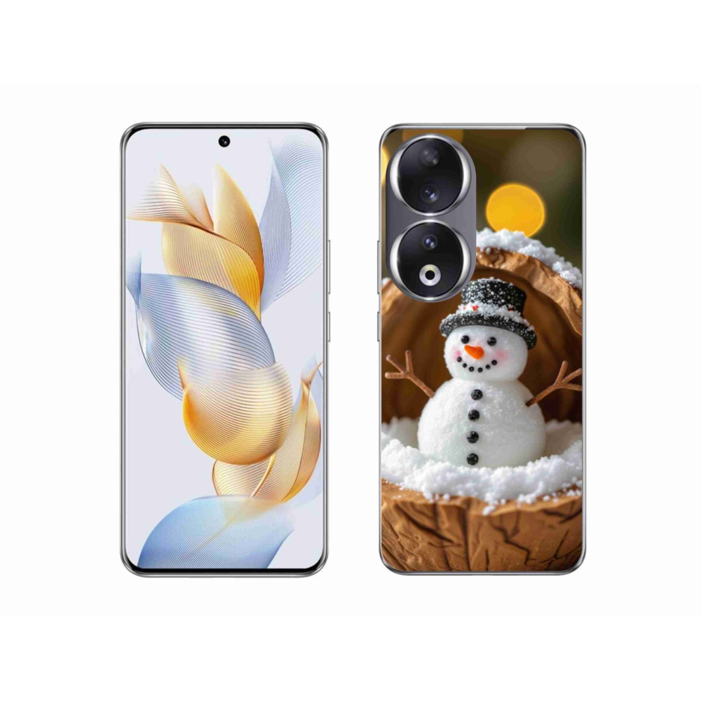 Zselés borítás mmCase a Honor 90-hez - hóember 4