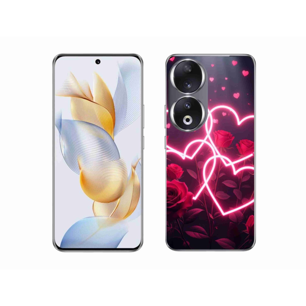Gél borítás mmCase a Honor 90-hez - Szerelem szíve