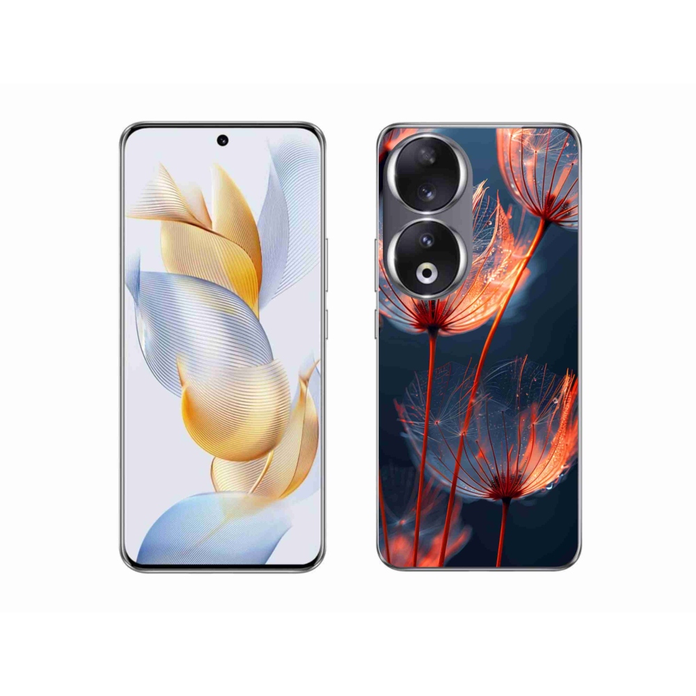 Zselés borítás mmCase a Honor 90-hez - világító pehely