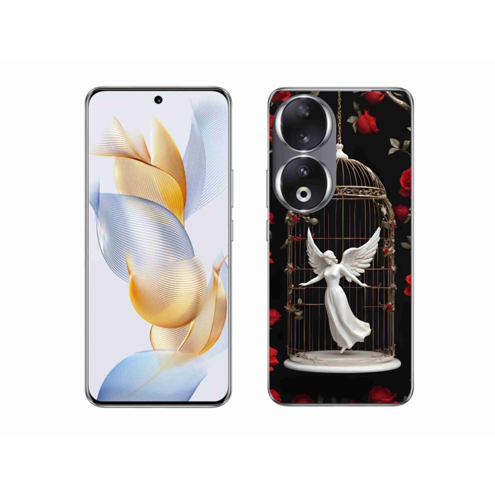 Zselés borítás mmCase a Honor 90 - csapdába esett angyalhoz