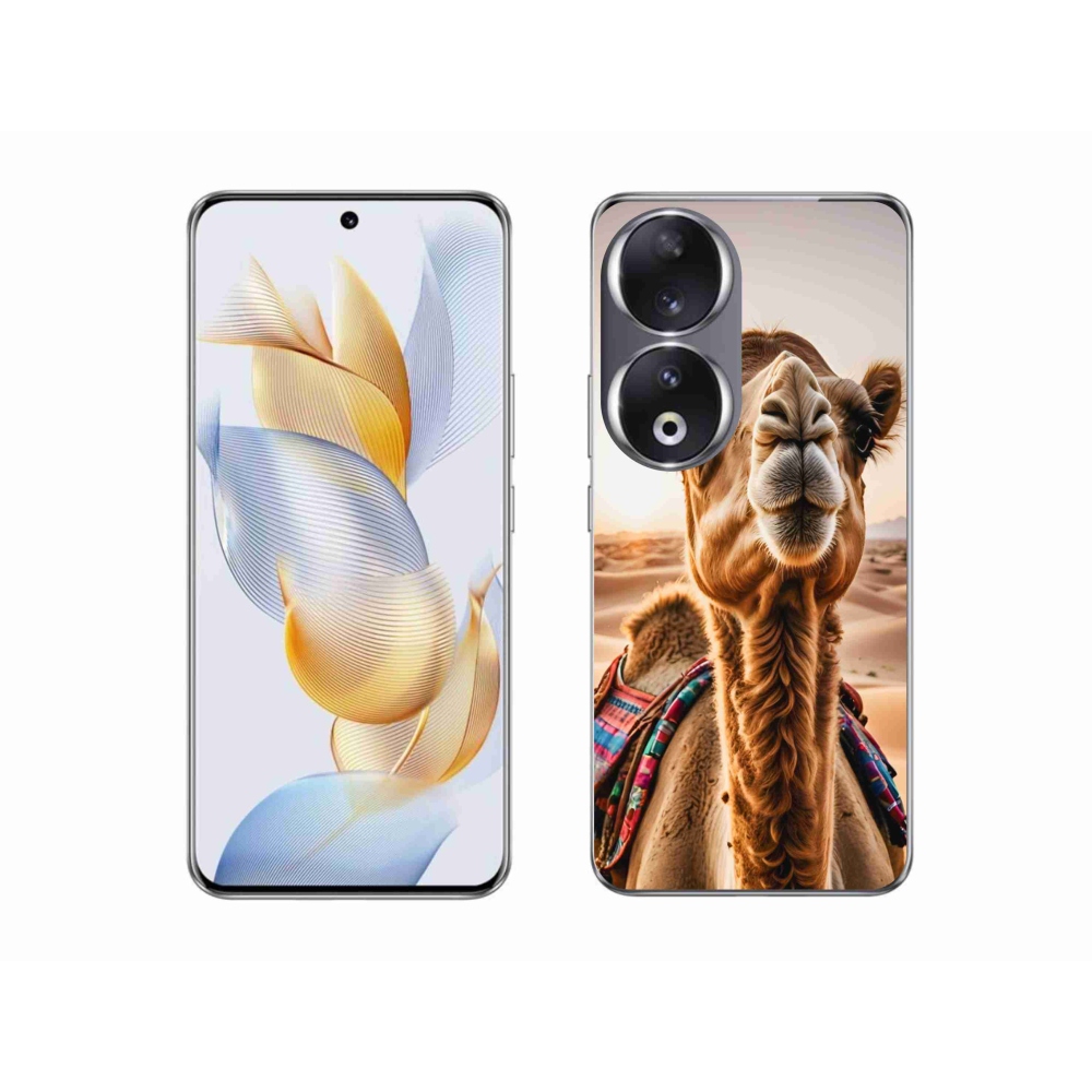 Zselés borítás mmCase a Honor 90 készülékhez - teve színű