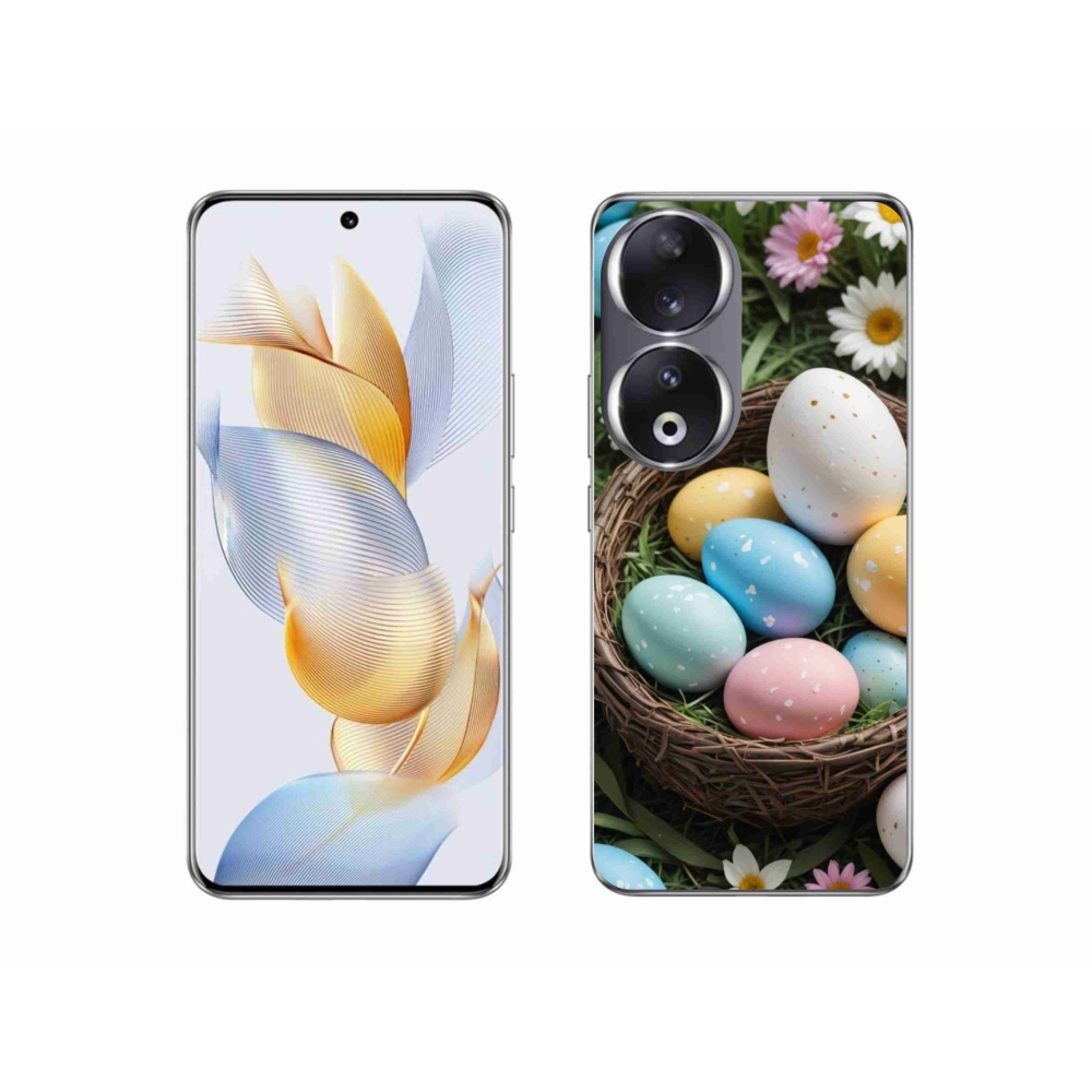 Zselés borítás mmCase a Honor 90-hez - Húsvéti tojások 2