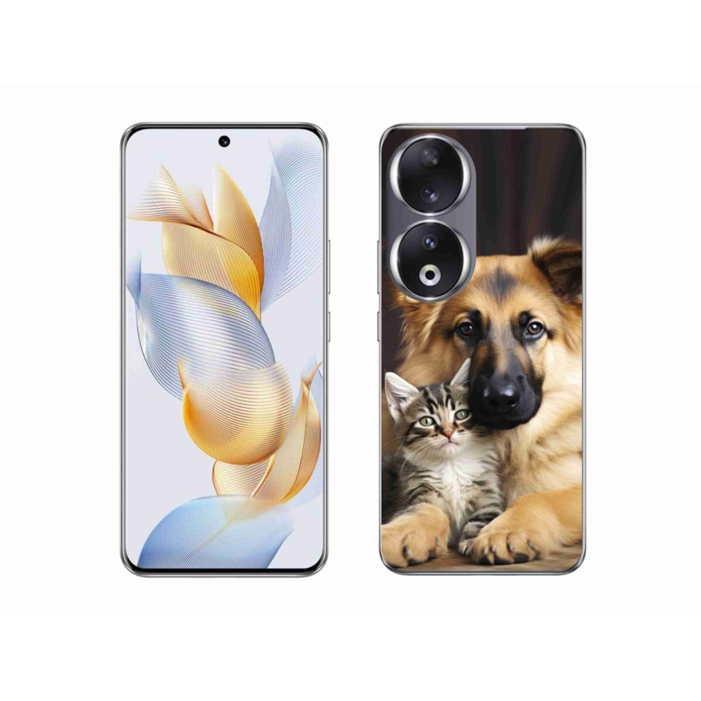 Zselés borítás mmCase a Honor 90-hez - állatbarátság