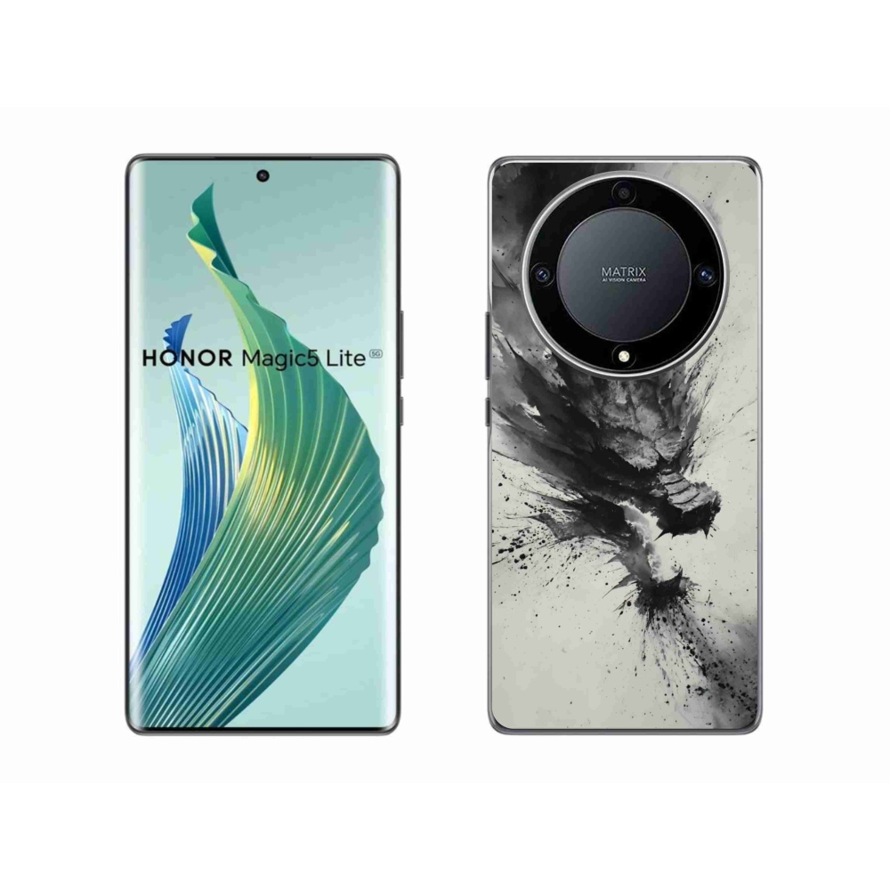 Gél borítás mmCase a Honor Magic 5 Lite 5G számára - absztrakt motívum 32