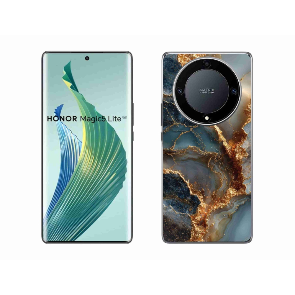 Gél borítás mmCase a Honor Magic 5 Lite 5G számára - absztrakt motívum 33