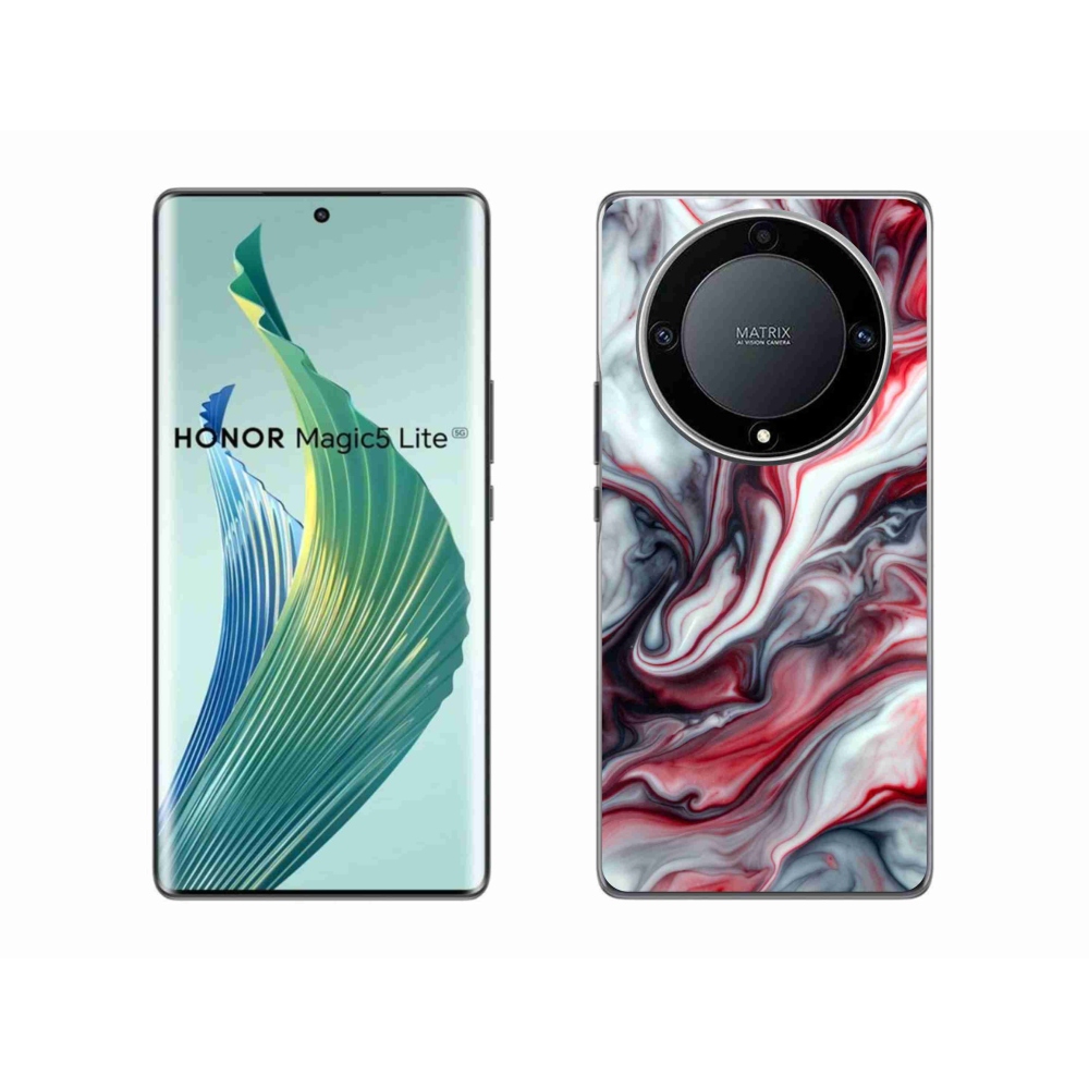 Gél borítás mmCase a Honor Magic 5 Lite 5G számára - absztrakt motívum 37