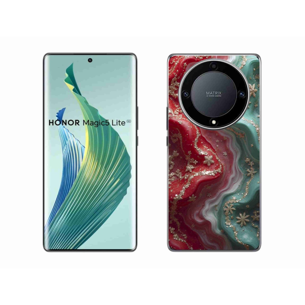 Gél borítás mmCase a Honor Magic 5 Lite 5G számára - absztrakt motívum 54