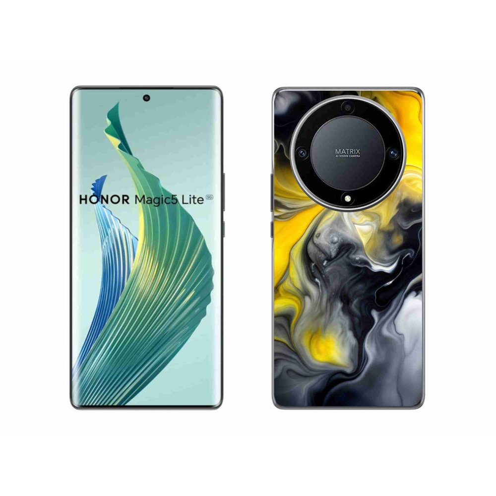 Zselés borítás mmCase a Honor Magic 5 Lite 5G számára - absztrakt motívum 60
