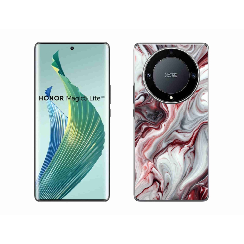 Gél borítás mmCase a Honor Magic 5 Lite 5G számára - absztrakt motívum 64