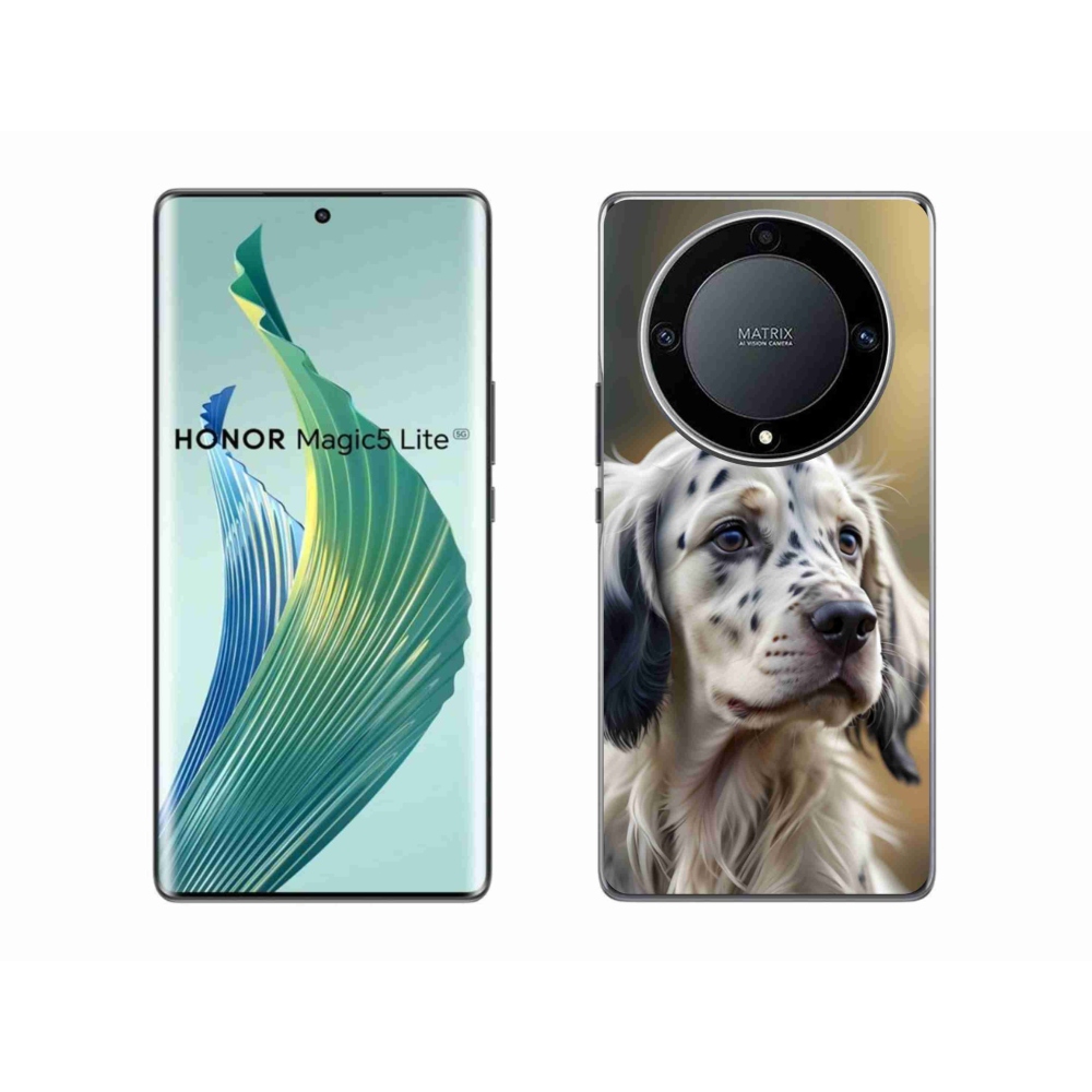 Gél borítás mmCase a Honor Magic 5 Lite 5G készülékhez - English Setter