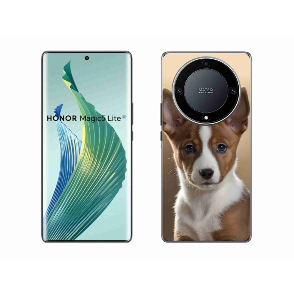Gél borítás mmCase a Honor Magic 5 Lite 5G készülékhez - basenji