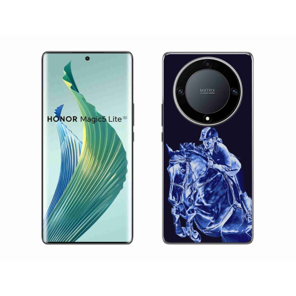 Gél borítás mmCase a Honor Magic 5 Lite 5G számára - versenyló