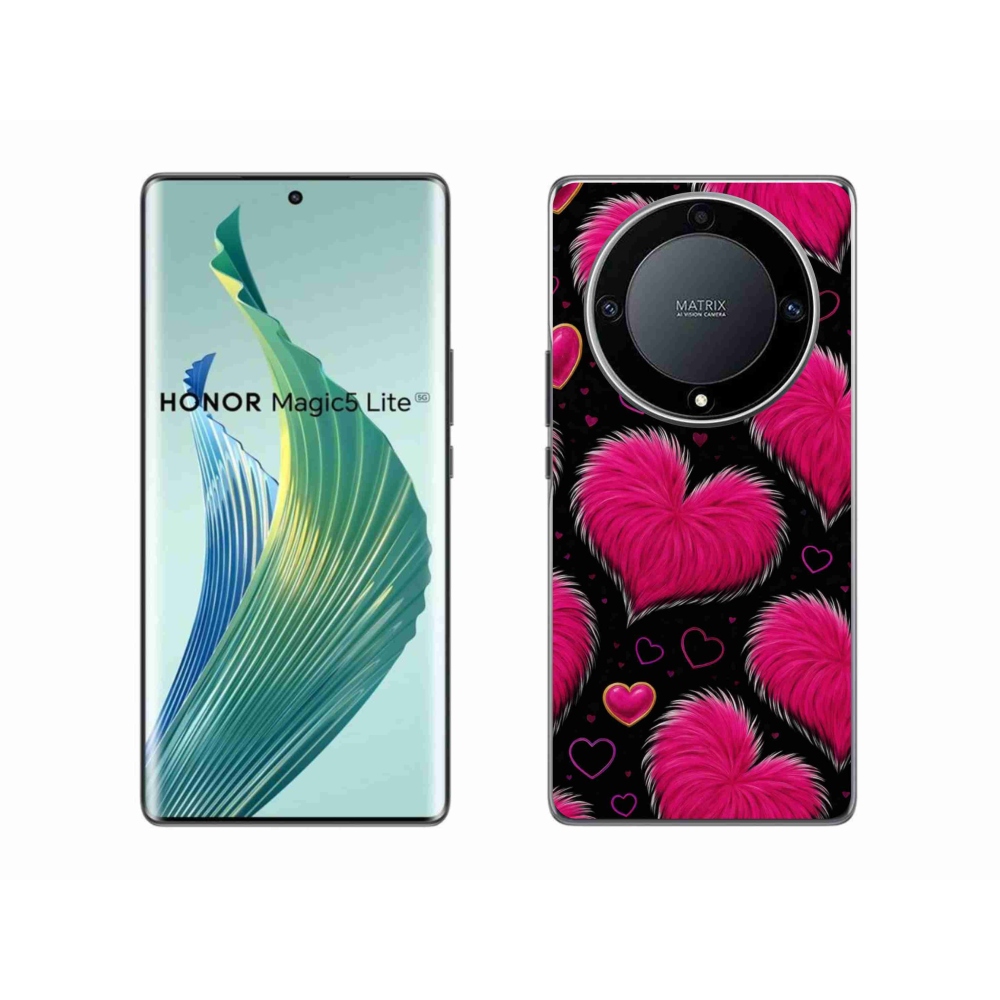 Gél borítás mmCase a Honor Magic 5 Lite 5G készülékhez - puha szív