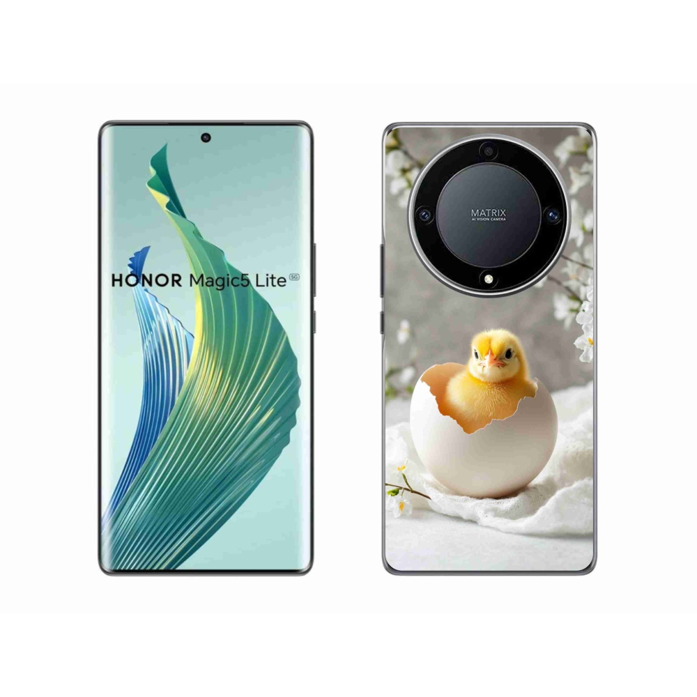 Gél borítás mmCase a Honor Magic 5 Lite 5G készülékhez - Csirke