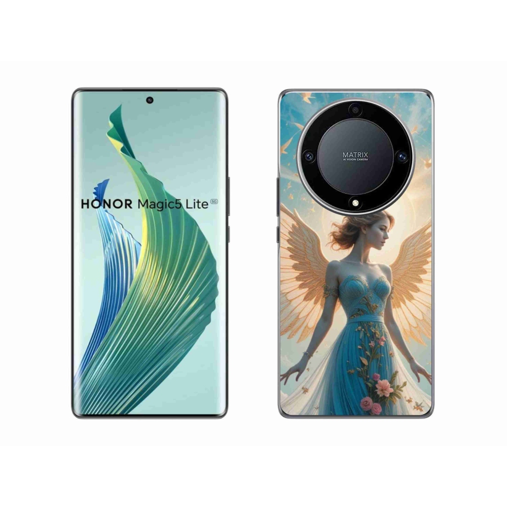 Gél borító mmCase a Honor Magic 5 Lite 5G számára - Vallásos motívum 4