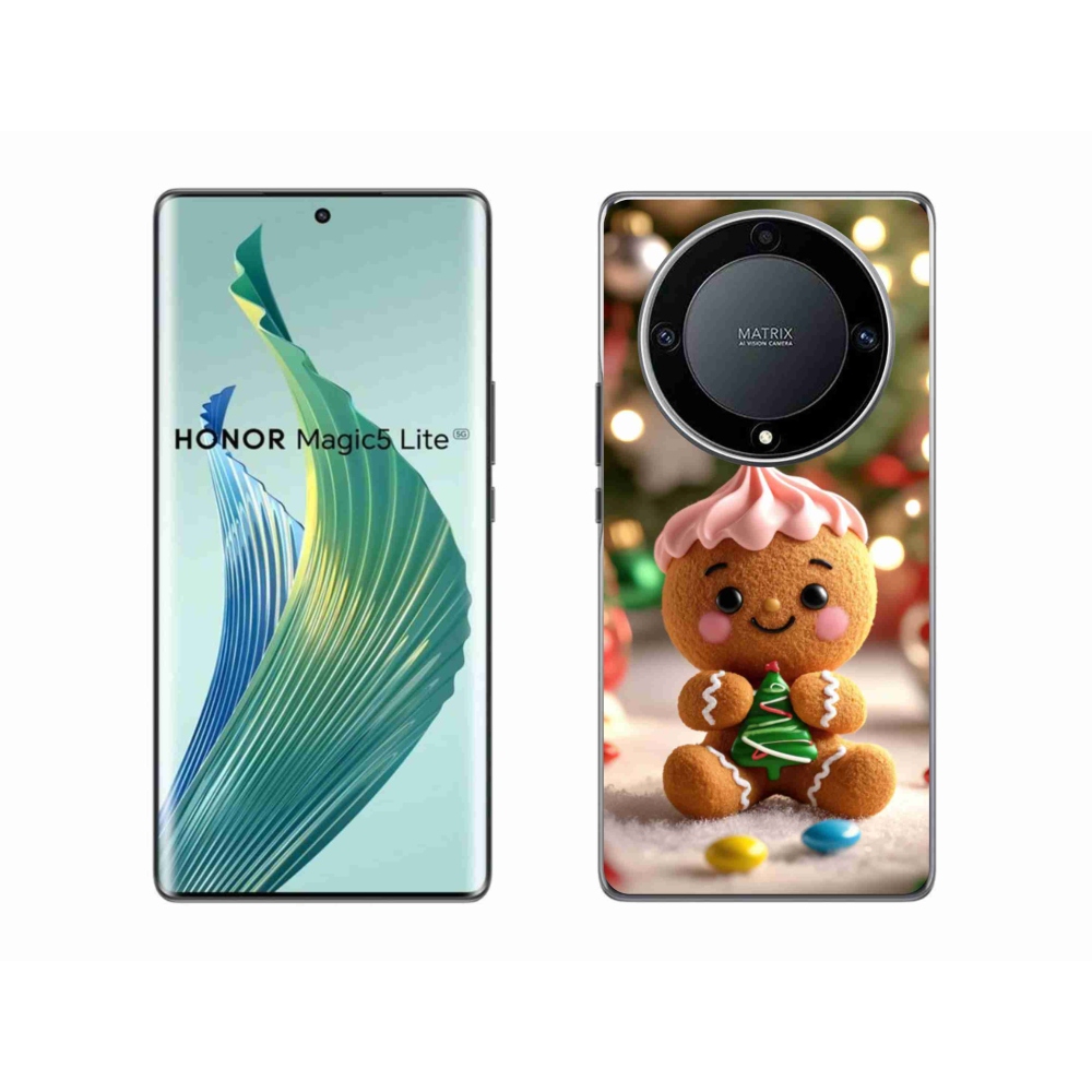Gél borítás mmCase a Honor Magic 5 Lite 5G készülékhez - mézeskalács
