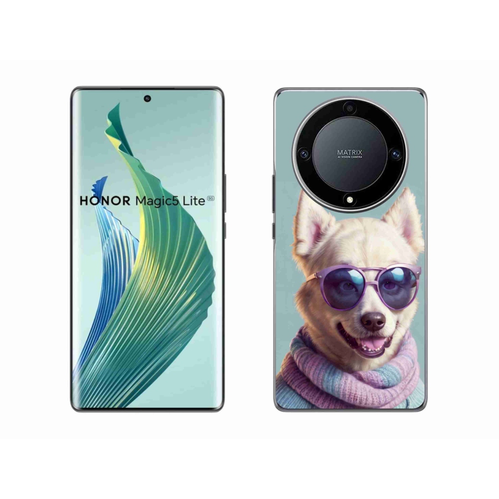 Gél borítás mmCase a Honor Magic 5 Lite 5G számára - stílusos német felső