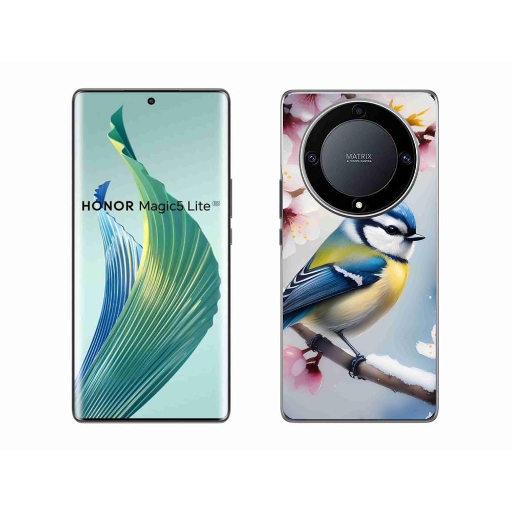 Gél borítás mmCase a Honor Magic 5 Lite 5G számára - titánium