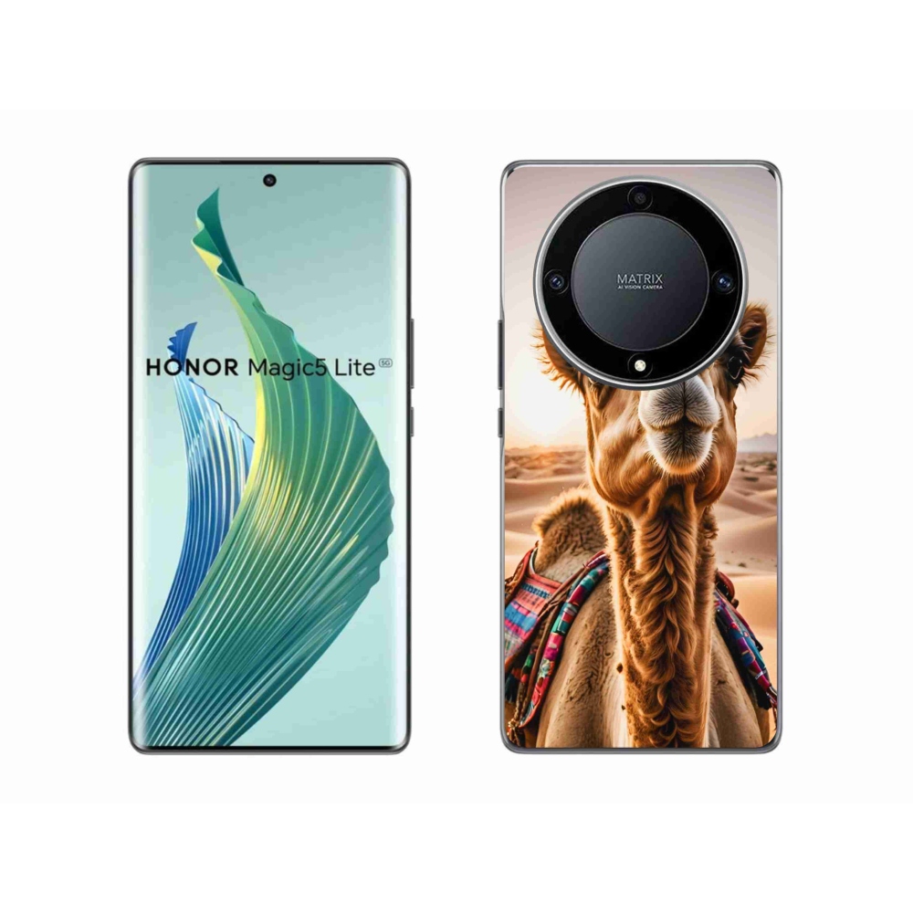 Gél borítás mmCase a Honor Magic 5 Lite 5G számára - velvloud