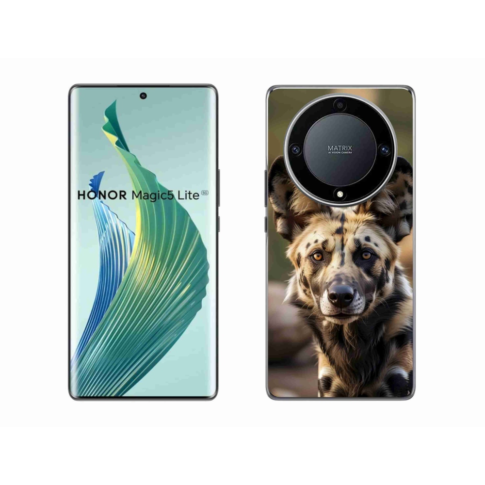mmCase géltok az Honor Magic 5 Lite-hoz – afrikai vadkutya