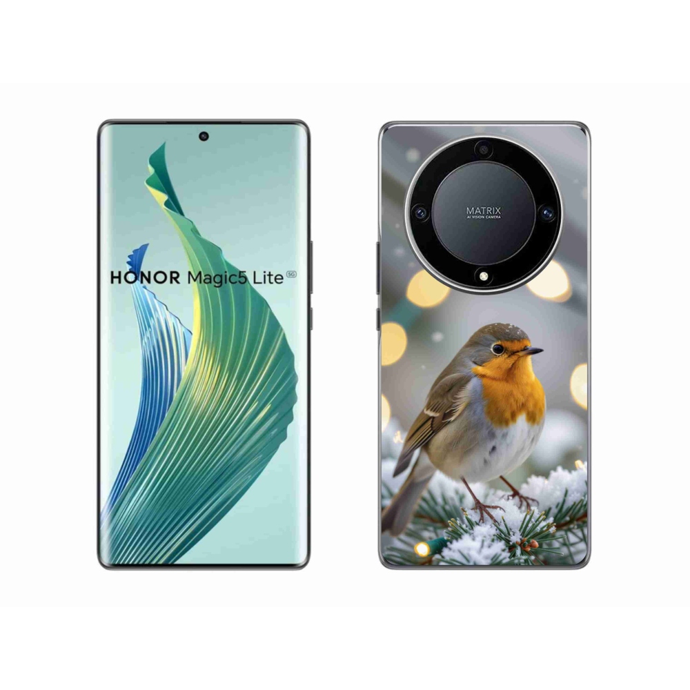 mmCase géltok az Honor Magic 5 Lite-hoz – téli piros