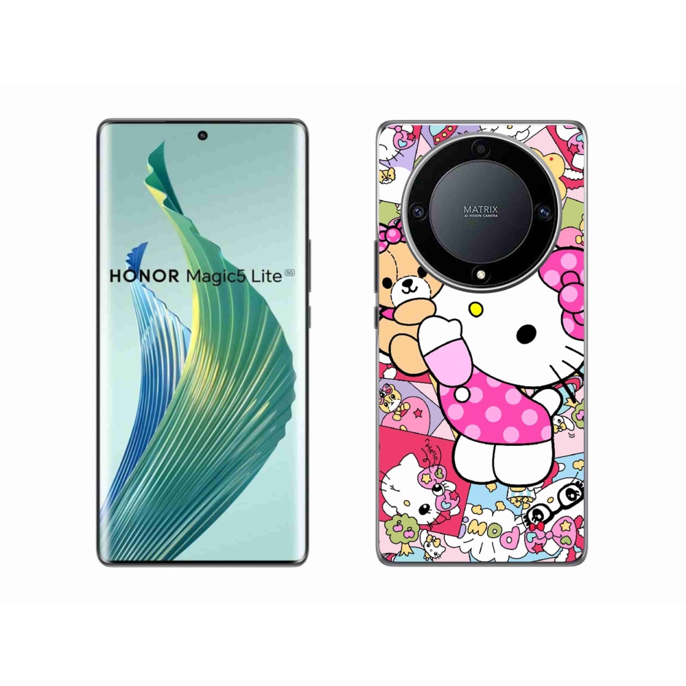 mmCase géltok az Honor Magic 5 Lite-hoz – aranyos cica