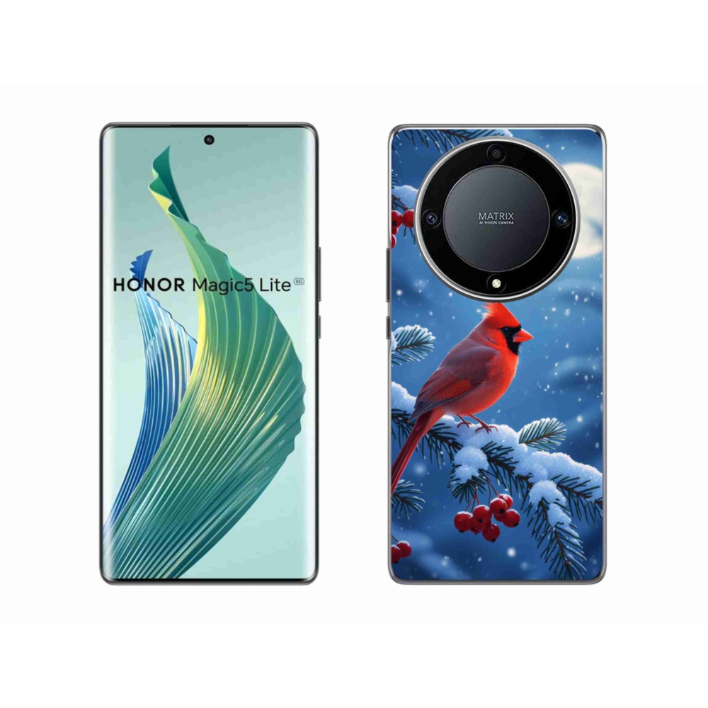 mmCase géltok az Honor Magic 5 Lite-hoz – kardinális piros