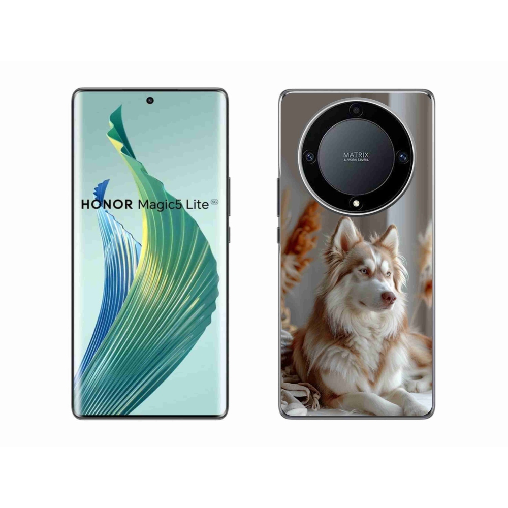 mmCase géltok az Honor Magic 5 Lite-hoz – nyugodt szibériai husky