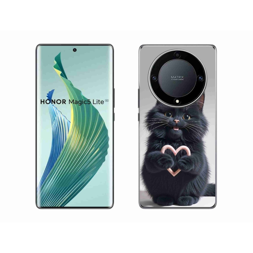 mmCase géltok az Honor Magic 5 Lite-hoz – Macska szerelem 3