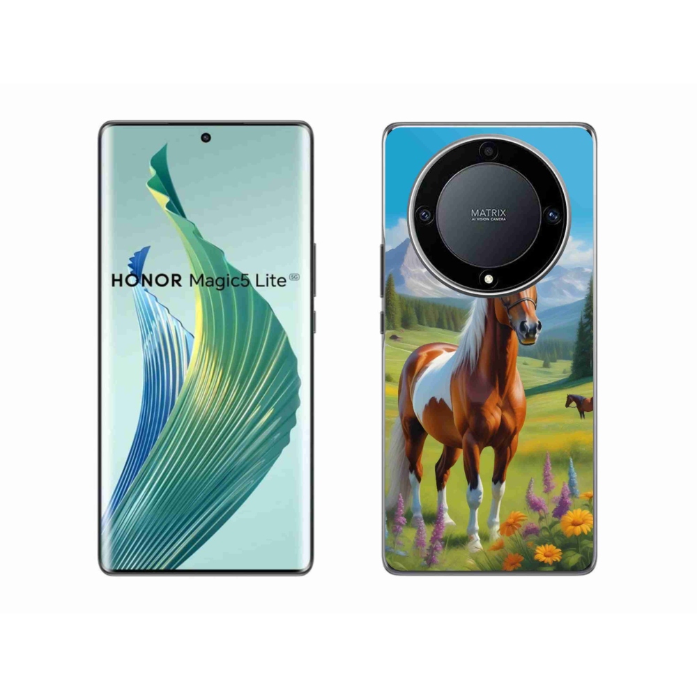 mmCase géltok az Honor Magic 5 Lite-hoz – ló a réten