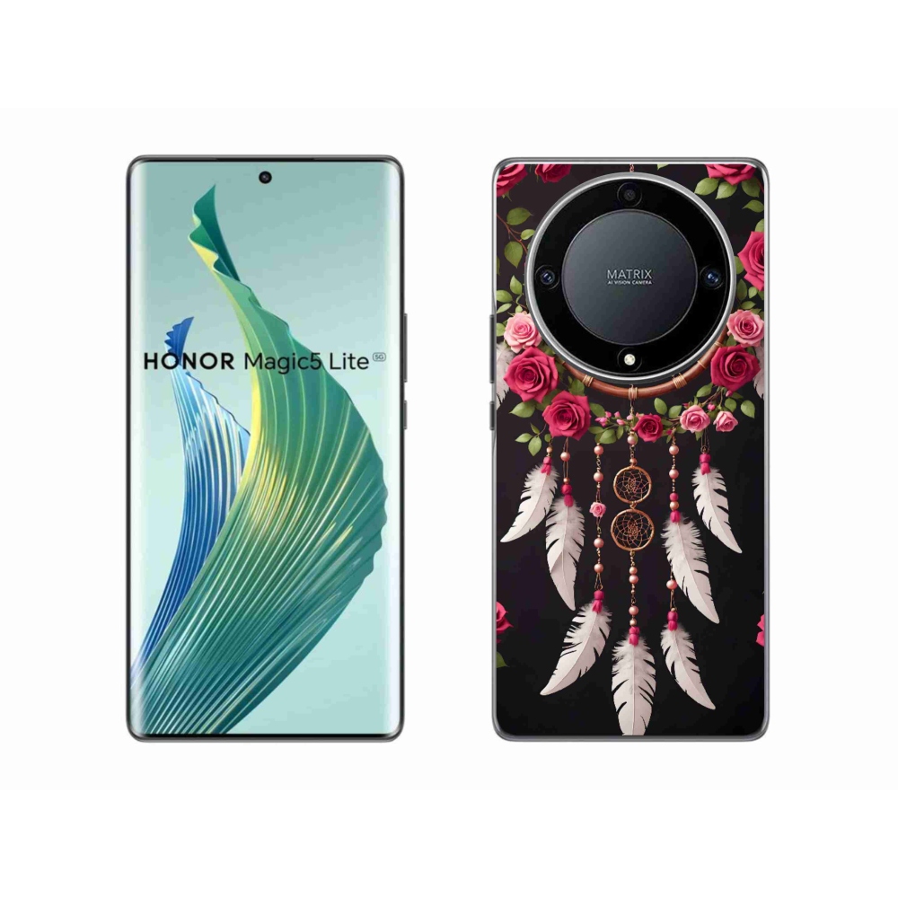 mmCase géltok az Honor Magic 5 Lite-hoz – álomfogó rózsákkal