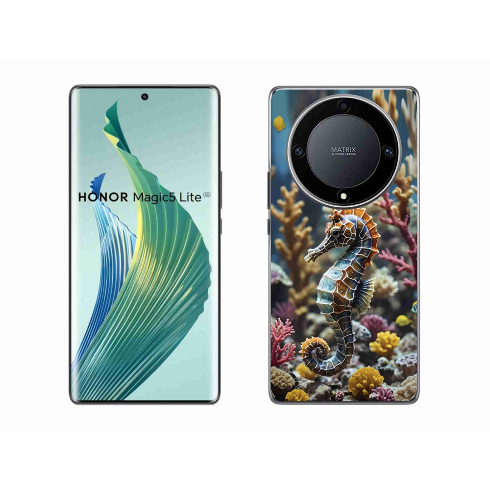 mmCase géltok az Honor Magic 5 Lite-hoz – tengeri csikóhal 2