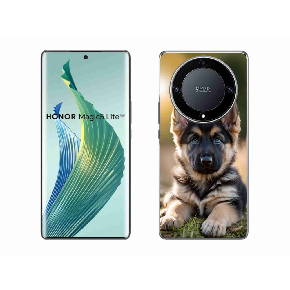 mmCase géltok az Honor Magic 5 Lite-hoz – német juhászkutya a természetben