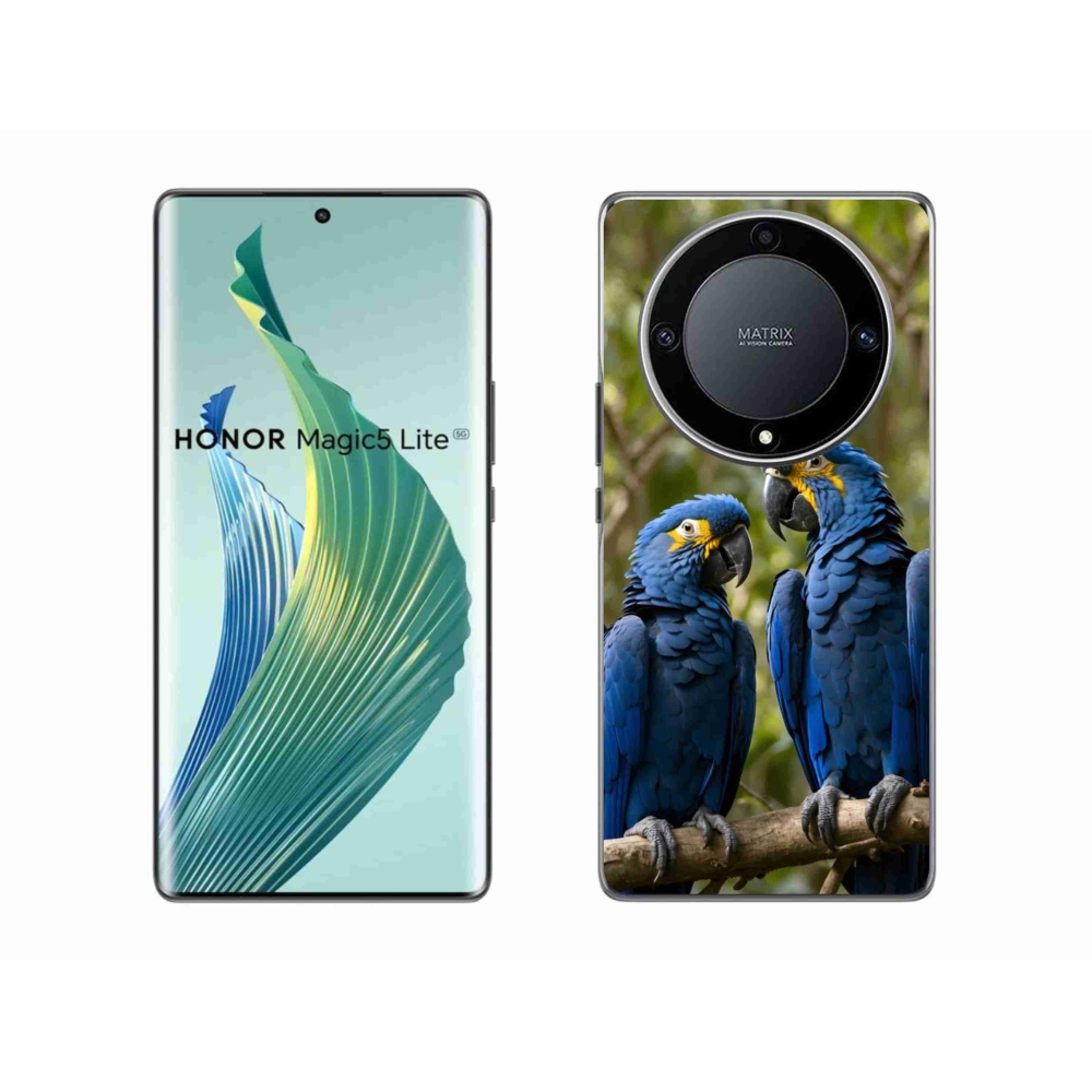 mmCase géltok az Honor Magic 5 Lite-hoz – papagáj-duó