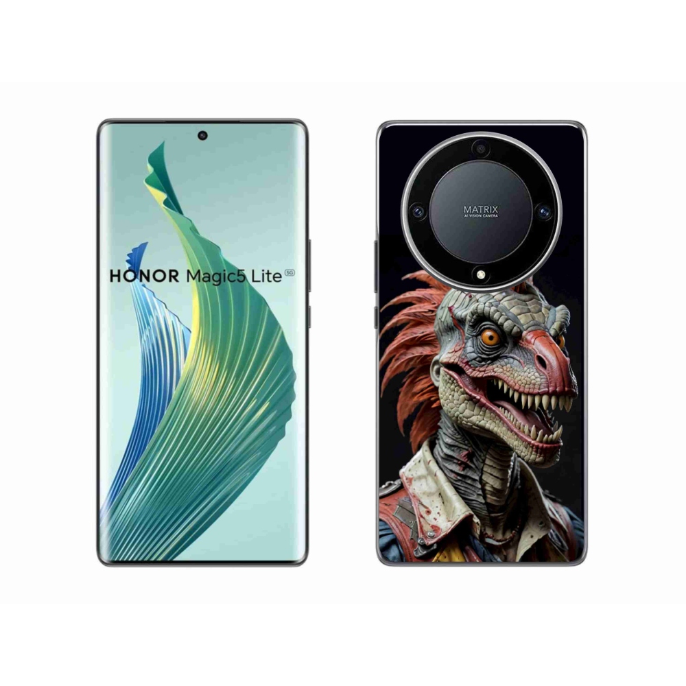 mmCase géltok az Honor Magic 5 Lite-hoz – punk dinoszaurusz