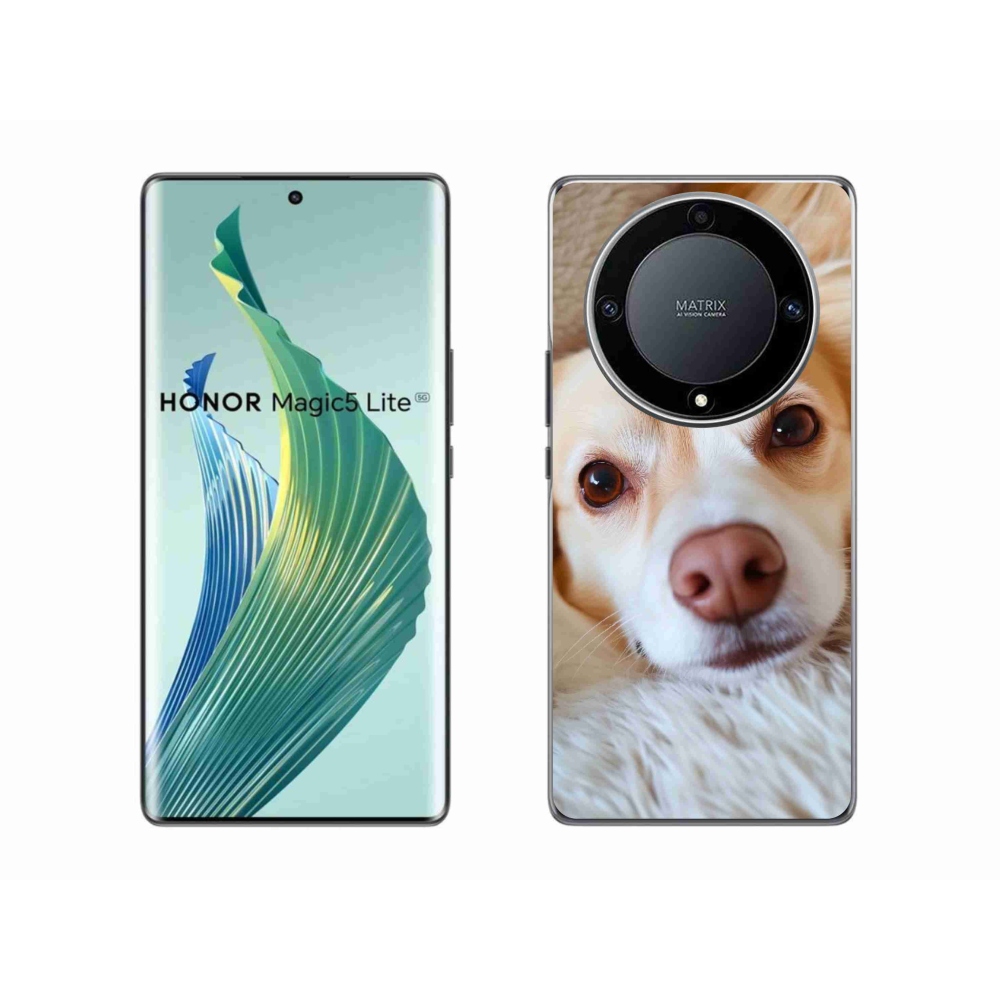 mmCase gél tok az Honor Magic 5 Lite-hoz – Aranyos csivava