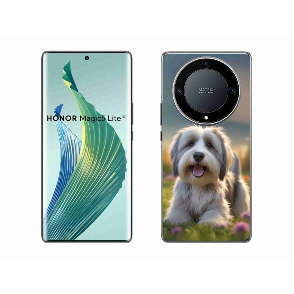 mmCase gél tok az Honor Magic 5 Lite-hoz – aranyos havannai kutyus