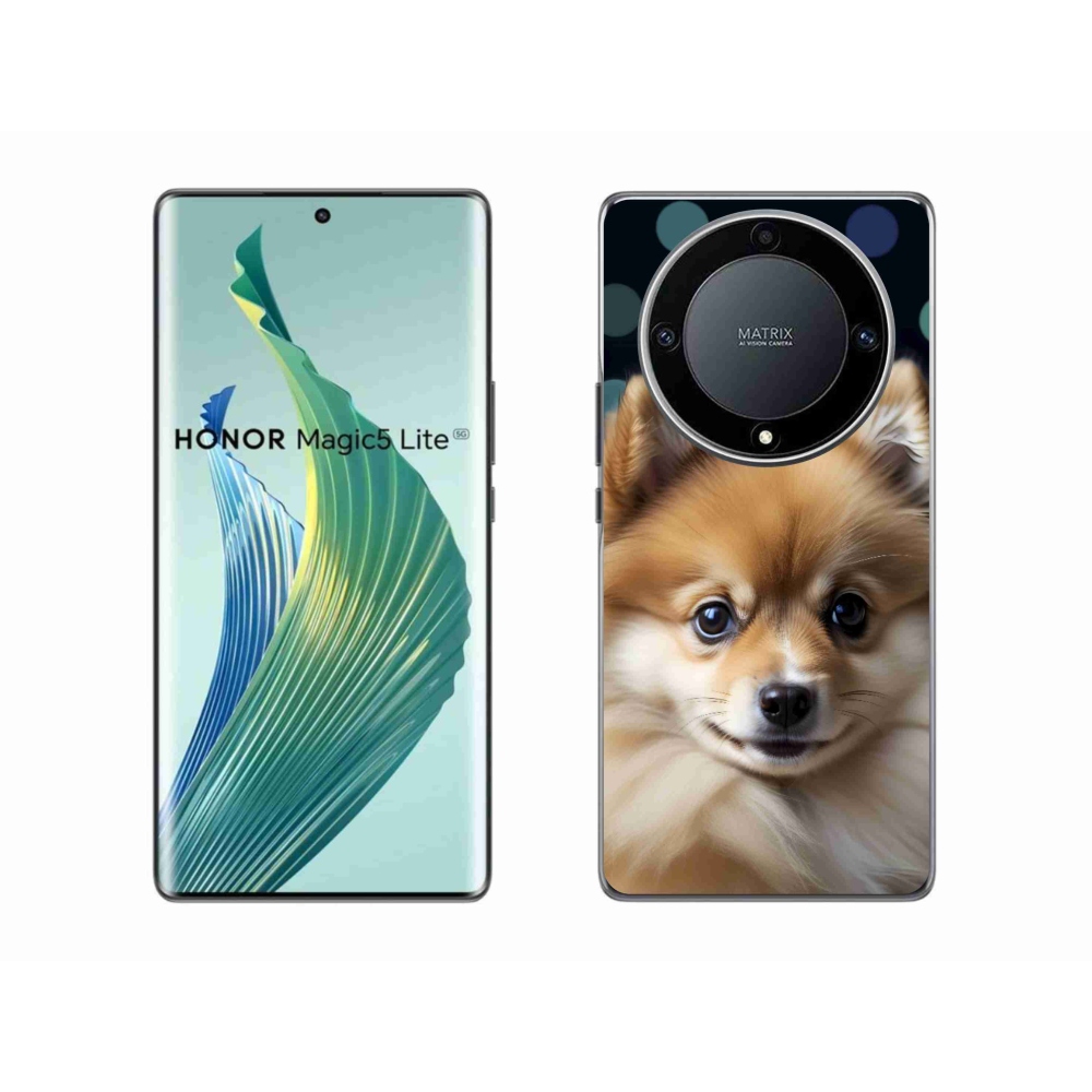 mmCase géltok az Honor Magic 5 Lite-hoz – aranyos pomerániai
