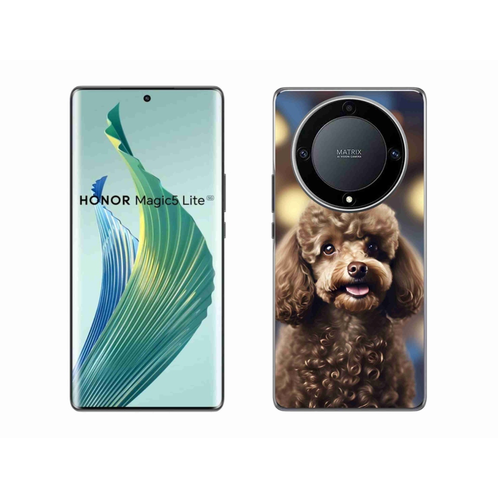 mmCase géltok az Honor Magic 5 Lite-hoz – aranyos pudli