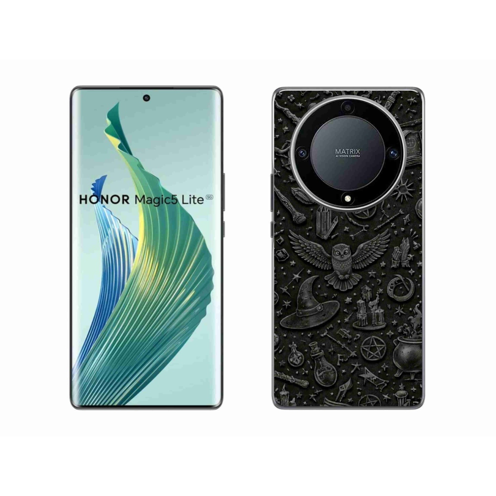 mmCase géltok az Honor Magic 5 Lite-hoz – sötét varázslatos világ
