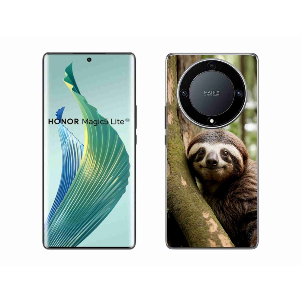 mmCase géltok az Honor Magic 5 Lite-hoz – mosolygós lajhár