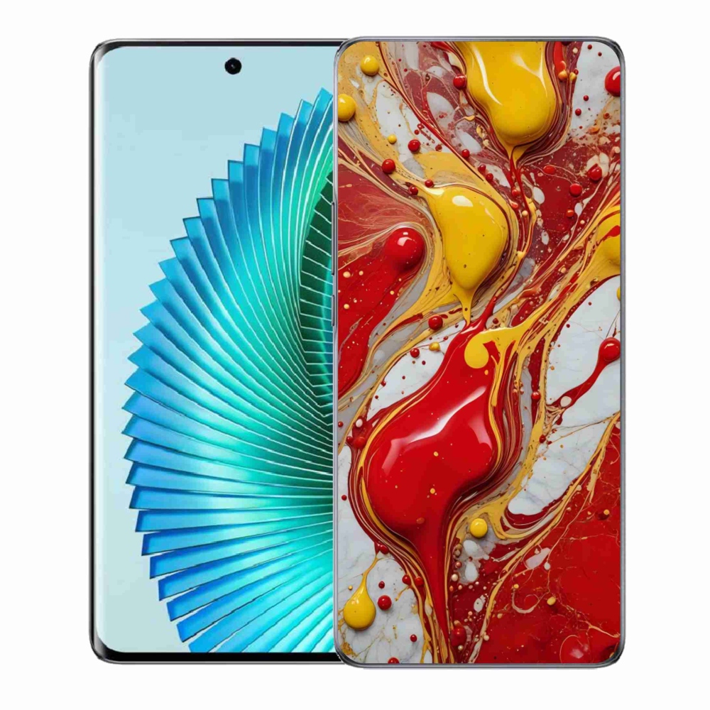 Gél borítás mmCase a Honor Magic 6 Lite 5G számára - absztrakt motívum 42