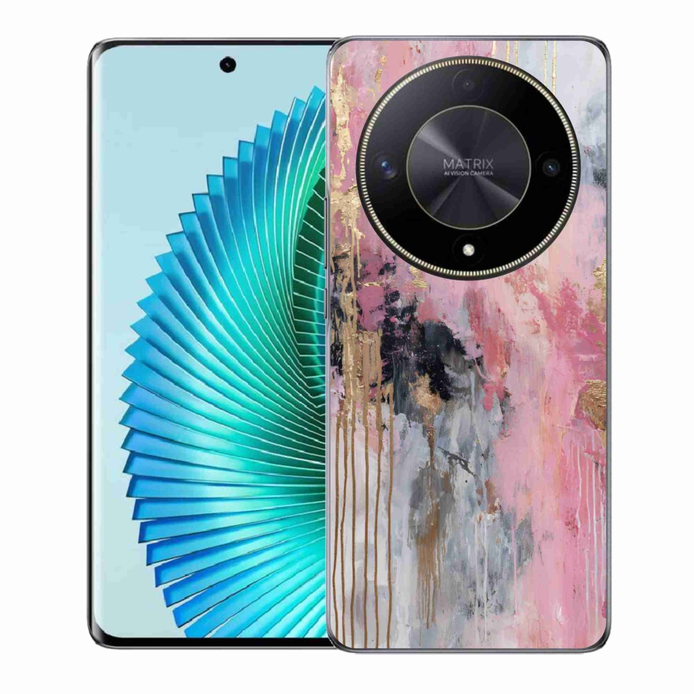 Zselés borítás mmCase a Honor Magic 6 Lite 5G számára - absztrakt motívum 49