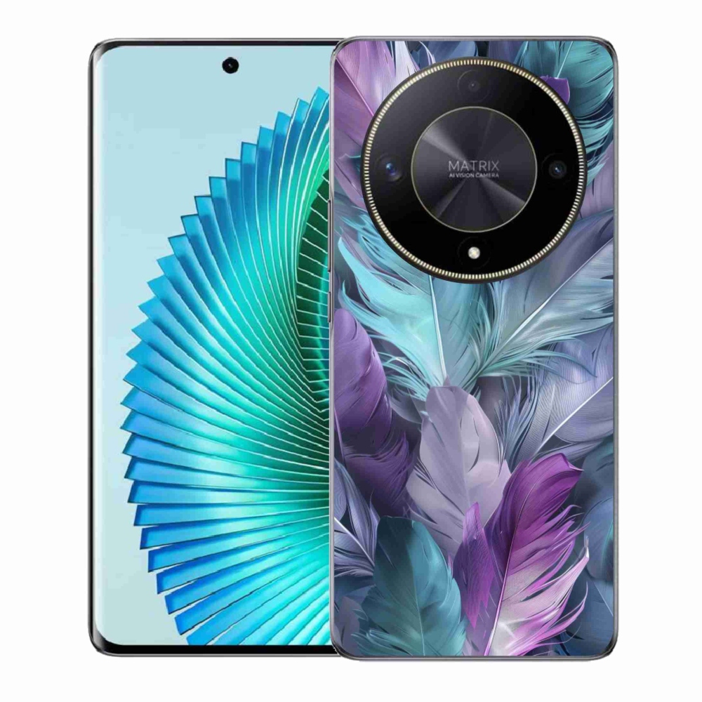 Zselés borítás mmCase a Honor Magic 6 Lite 5G számára - színes toll 2