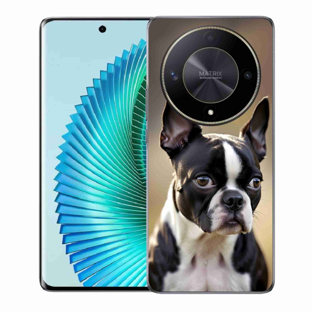mmCase géltok az Honor Magic 6 Lite 5G-hez – bostoni terrier