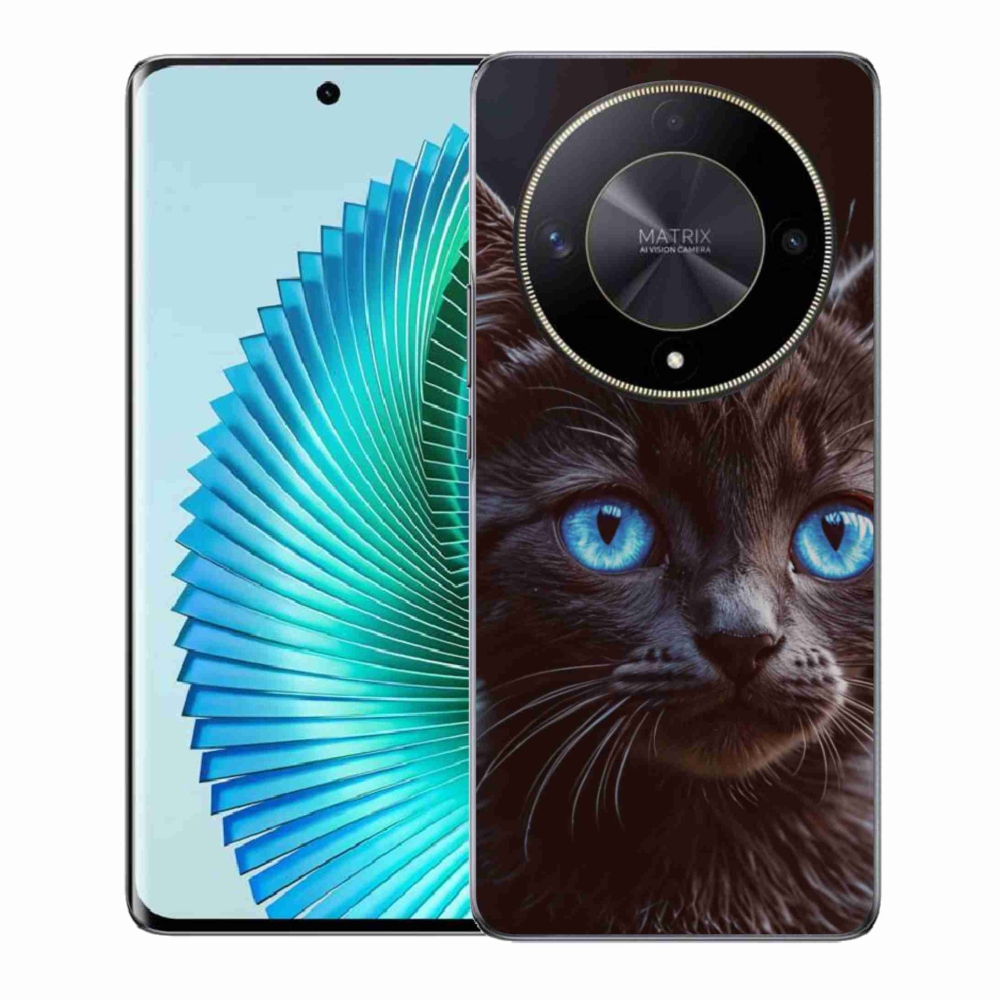 Zselés borítás mmCase a Honor Magic 6 Lite 5G készülékhez - fekete baby 2