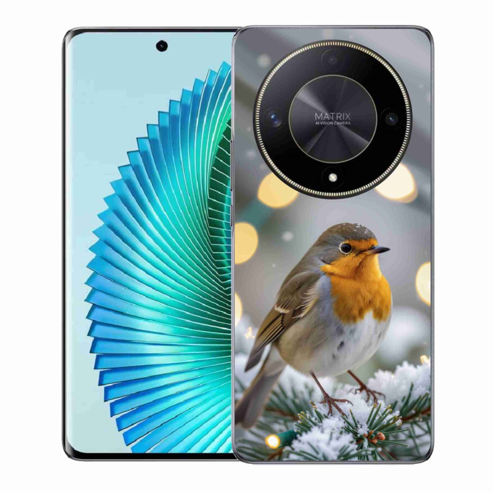 mmCase géltok az Honor Magic 6 Lite 5G-hez – téli piros