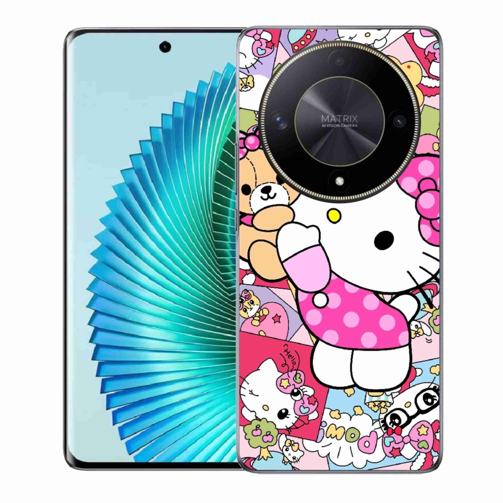 mmCase géltok az Honor Magic 6 Lite 5G-hez – aranyos cica